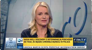 CEO TVN Katarzyna Kieli (fot. TVN24)